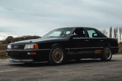 12万750ユーロ（邦貨換算約1935万円）で落札されたアウディ「5000 CS クワトロ スピードレコード プロトタイプ」（C）Bonhams