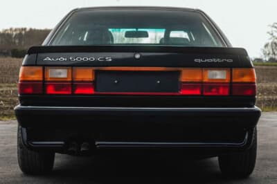 12万750ユーロ（邦貨換算約1935万円）で落札されたアウディ「5000 CS クワトロ スピードレコード プロトタイプ」（C）Bonhams