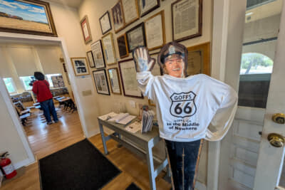 第二次大戦時にはここにパットン将軍のトレーニングセンターがあったという