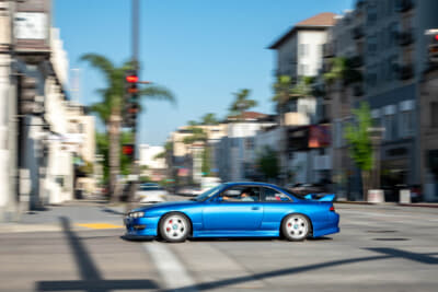 日産シルビアもパサデナの風景がよく似合う