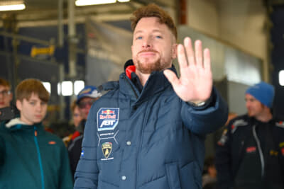 2024年のDTMチャンピオンでランボルギーニのナンバー1ファクトリードライバーのミルコ・ボルトロッティ選手