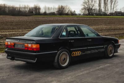 12万750ユーロ（邦貨換算約1935万円）で落札されたアウディ「5000 CS クワトロ スピードレコード プロトタイプ」（C）Bonhams