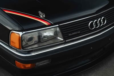 12万750ユーロ（邦貨換算約1935万円）で落札されたアウディ「5000 CS クワトロ スピードレコード プロトタイプ」（C）Bonhams