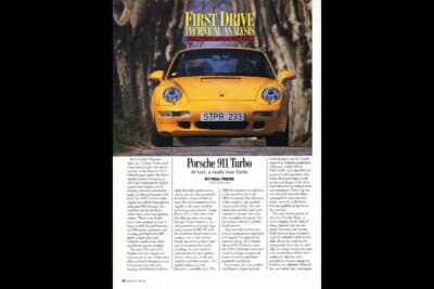 21万8500ユーロ（邦貨換算約3500万円）で落札されたポルシェ「911ターボ クーペ」（C）Courtesy of RM Sotheby's