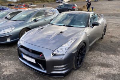 日産 R35型GT-R。ドイツではさらに高額です