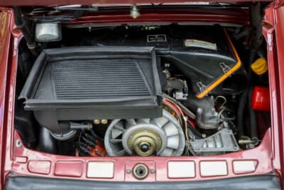 26万2500ユーロ（邦貨換算約4230万円）で落札されたポルシェ「911ターボ フラッハバウ」（C）Courtesy of RM Sotheby's