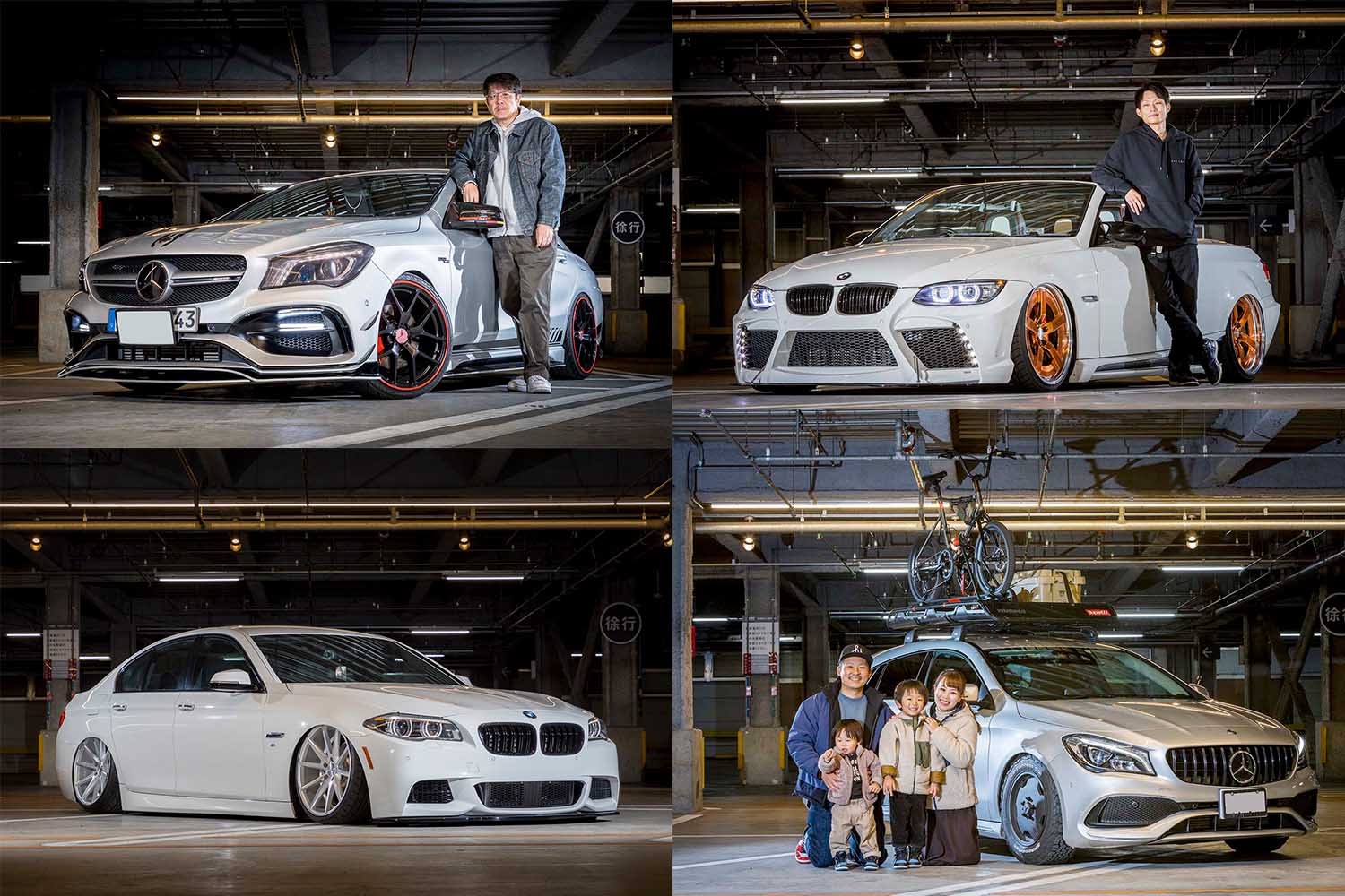 ベンツ vs BMW】センスのよいカスタムが光るオーナー車を紹介 