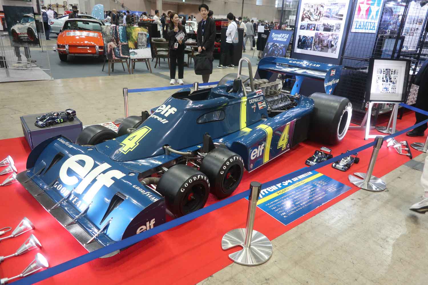 ティレルP34日本GP出場車 76年F1日本GP仕様に進化！手作りの6輪F1タイレルP34を追え！Vol