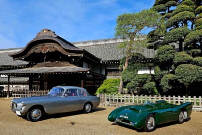 ブリストル 406(左)、ロータス Mk8(右)