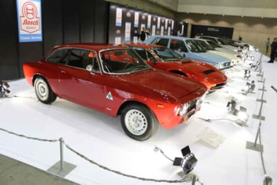 オートモビルカウンシル2025では「Designed by Giorgetto Giugiaro 車両展示」として厳選された10台が並べられ、来場者を楽しませた