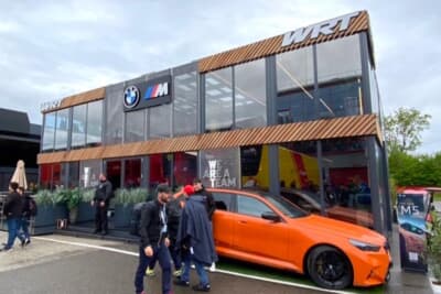 BMWのホスピタリティの外眼