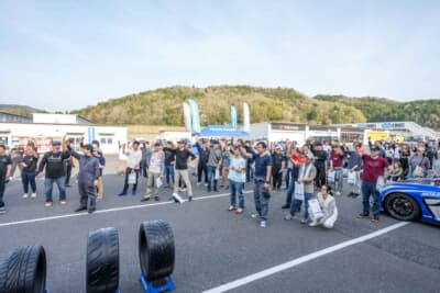 イベントはトーヨータイヤグッズがもらえるじゃんけん大会でフィナーレ！