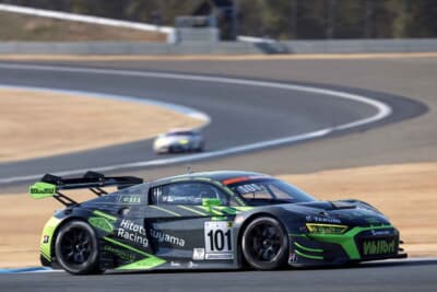 101号車Hitotsuyama Audi R8 LMS（鈴木建自選手／小川颯太選手／ジェームス・プル選手／猪爪杏奈選手）