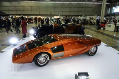 ランチア ストラトス ゼロ:デザインを手掛けたのはマルチェロ・ガンディーニ