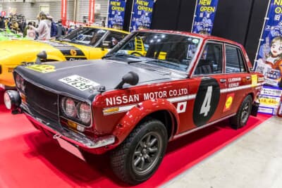 日産 3代目 510型ブルーバード：日産ワークスのラリーマシンの4号車を徹底的に再現