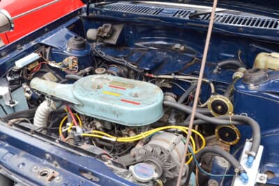 スバル 初代 レオーネクーペ1400RX：1.4L水平対向4気筒エンジンを搭載する