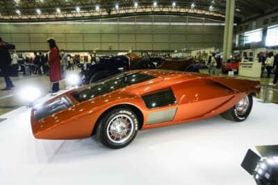 ランチア ストラトス ゼロ:リヤサスはフルヴィアから一部流用している