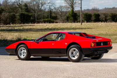 17万2500ポンド（邦貨換算約3240万円）で落札されたフェラーリ「512BB」（C）Bonhams