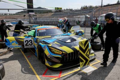 23号車TKRI松永建設AMG GT3（DAISUKE選手／片岡龍也選手／奥本隼士選手／中山友貴選手）