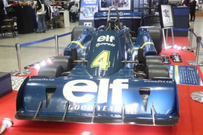 6輪のF1マシン「タイレル・P34 フォード」は1976年に富士を走っ