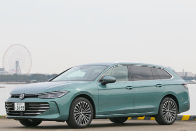 VW パサートeTSIエレガンス:フロントスタイル