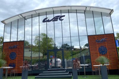 WEC(FIA世界耐久選⼿権)とFIAのホスピタリティもかなり立派です