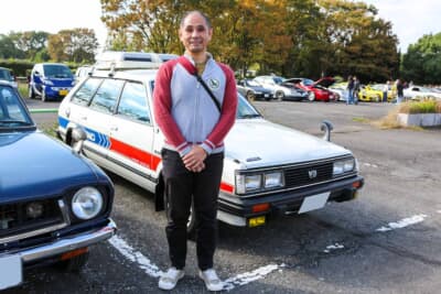 スバル 2代目 レオーネ ツーリングワゴンと“イワモトタダノリ”さん