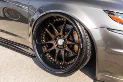 ホンダ オデッセイ：ホイールはWORK EMOTION CR3P（F:19×10.5J-30／R:19×12.5J-30）