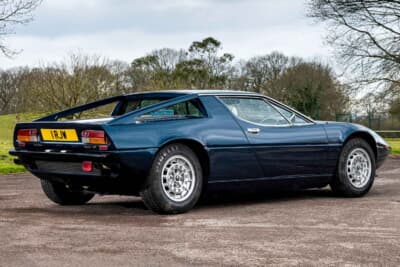 5万7500ポンド（邦貨換算約1080万円）で落札されたマセラティ「メラクSS」（C）Bonhams
