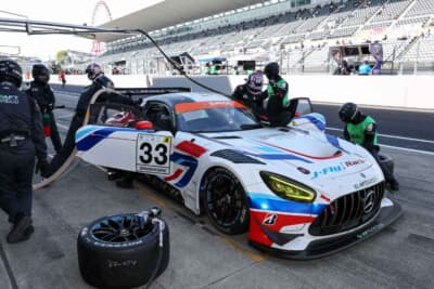 33号車Craft-Bamboo Racing Mercedes-AMG GT3（リー・ジェフリー選手／太田格之進選手／ジェイデン・オジェイダ選手）