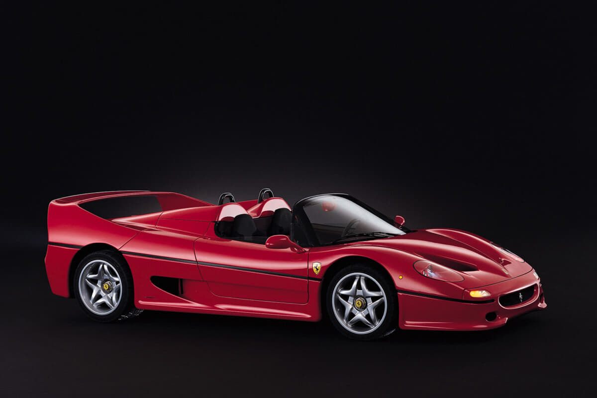 【値下げ】フェラーリF50 究極ローダウン 新品極上!! 伝説のフェラーリ「F50」生誕30周年！ トスカーナ地方をドライブ