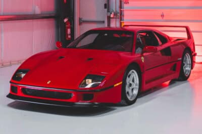 358万ドル（邦貨換算約5億3370万円）で落札されたフェラーリ「F40」（C）Courtesy of RM Sotheby's
