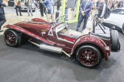 ケータハム スーパーセブン600：シャシーに関しては標準シャシー（シリーズ3、ナローボディ）のみが選択可能となっている