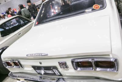 日産 スカイライン2000GT-R：リアウイングを装着しないシンプルなスタイル