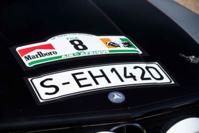 12万ポンド～20万ポンド（邦貨換算約2320万円〜約3870万円）で現在も販売中のメルセデス・ベンツ「450 SLC 5.0」（C）Bonhams