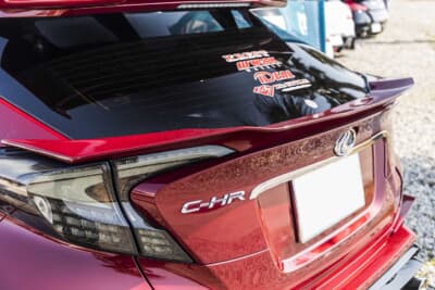 トヨタ C-HR：KUHL RACINGのトランクスポイラーを装着