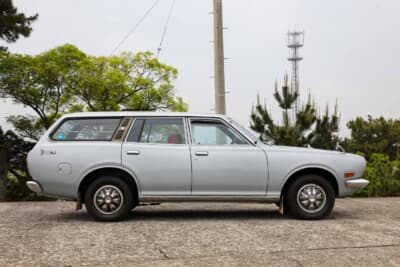 日産 610型 ダットサン・ブルーバードU：ファミリーカーとしても受け入れられ、当時は大活躍したという記録が残っている