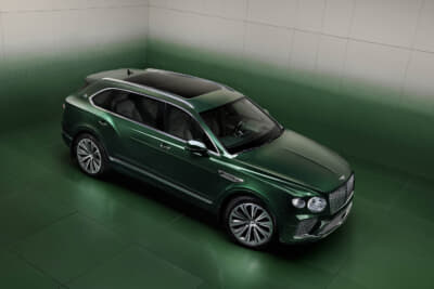 内外装に多くのマリナーオプションを標準装備したベントレー ベンテイガ アトリエ エディション