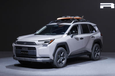 トヨタ RAV4 Woodland（北米仕様、プロトタイプ）。日本仕様は「ADVENTURE」
