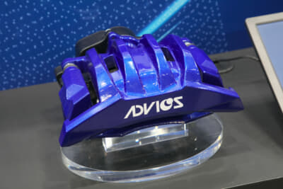 アイシンは電気ブレーキシステムを展示