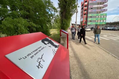 イモラサーキットの入り口