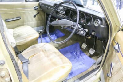 日産 スカイライン バン：奇跡のオリジナルコンディションを保っているので、内装の状態もいい