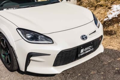 トヨタ GR86：ボディには派手なエアロは装着されていない