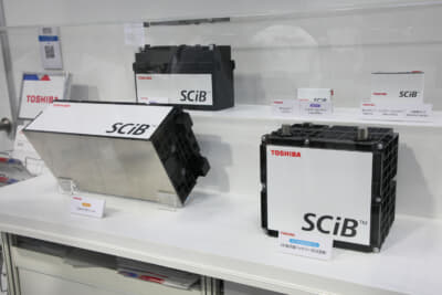 東芝は乗用車用のリチウムイオン二次電池を開発中