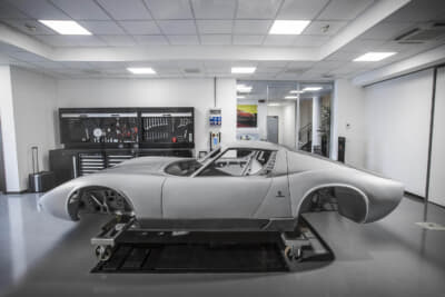 ランボルギーニ・ポロストリコのアトリエ