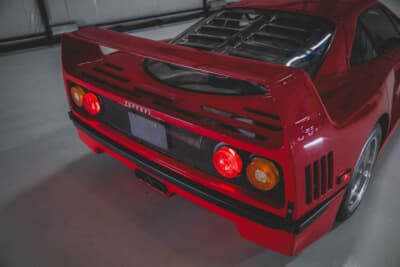 358万ドル（邦貨換算約5億3370万円）で落札されたフェラーリ「F40」（C）Courtesy of RM Sotheby's
