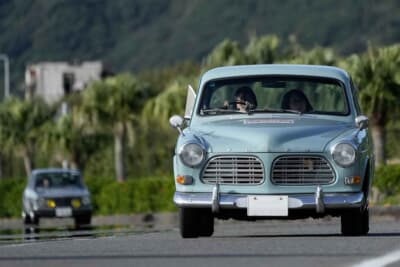 ボルボ アマゾン122S：ラストイベントとなった2024年ミルキーウェイブルーアイランドラリー、室戸岬に向かう南国情緒漂うコースを走行した