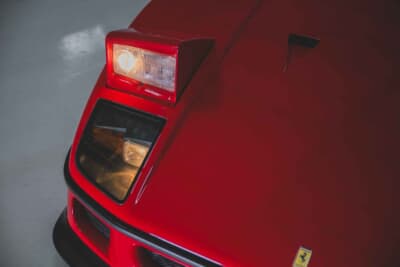 358万ドル（邦貨換算約5億3370万円）で落札されたフェラーリ「F40」（C）Courtesy of RM Sotheby's
