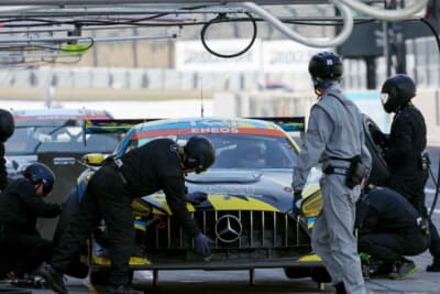 23号車TKRI松永建設AMG GT3（DAISUKE選手／片岡龍也選手／奥本隼士選手／中山友貴選手）