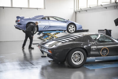 ランボルギーニ・ポロストリコのアトリエ